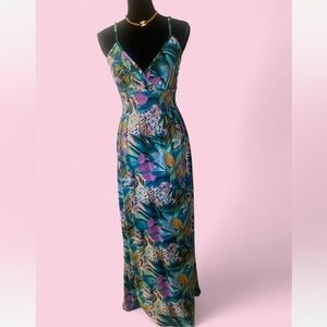 Merona Vibrant Floral Maxi Dress
